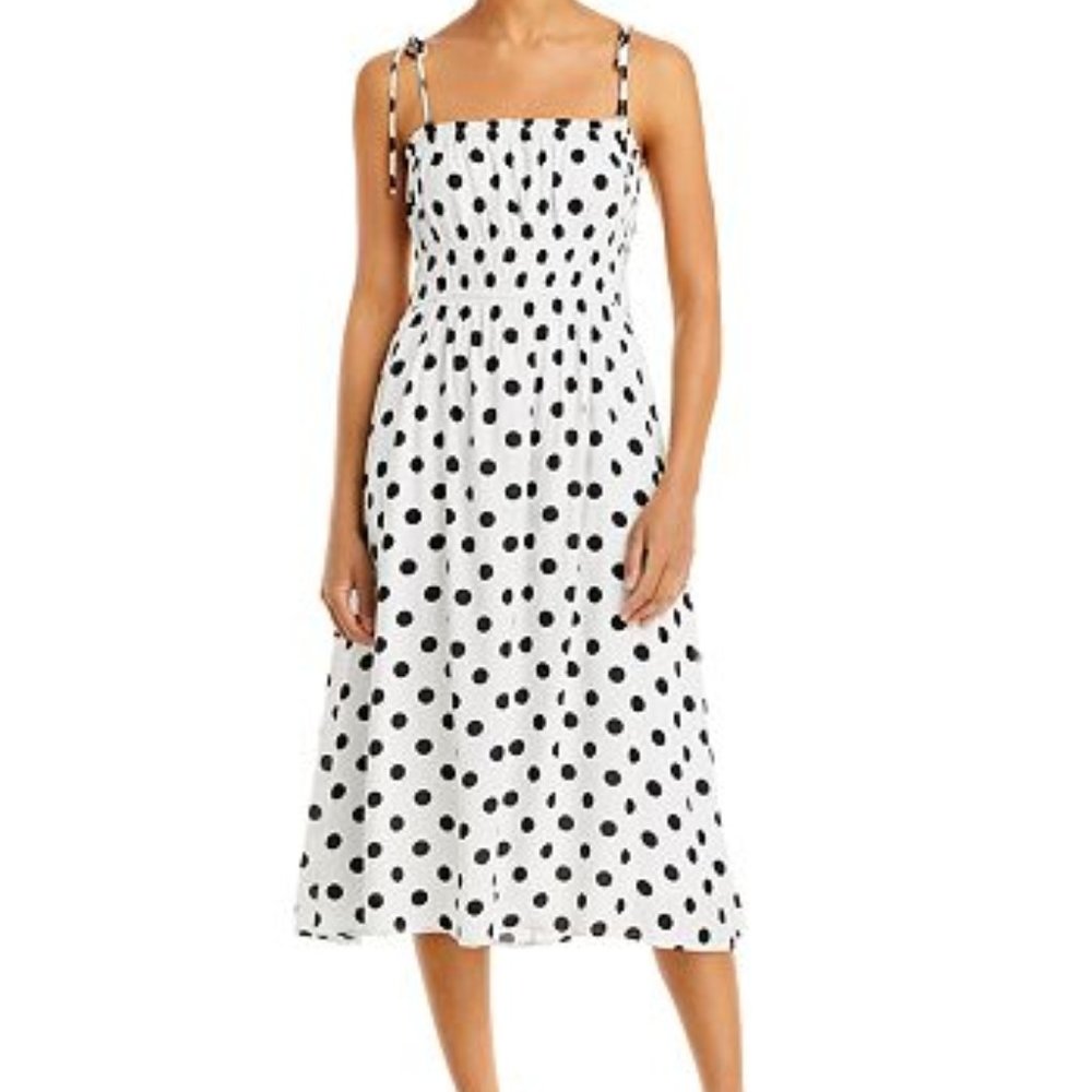 Line and Dot/Bloomingdales Polka Dot Midi Dress